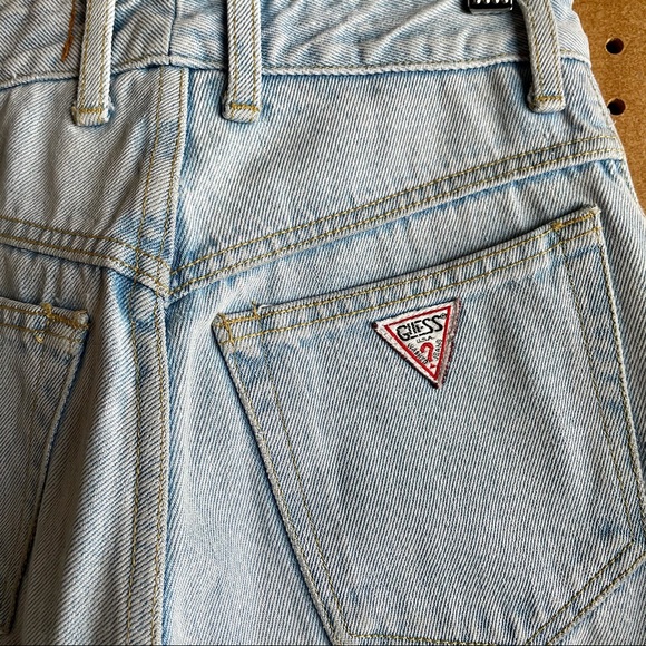 VINTAGE HIGH WAISTED GUESS DENIM JEANS - Picture 3 of 5